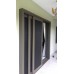 WIRE MESH POWDER COATED ALUMINIUM FOLDING OR SLIDING DOOR AND WINDOW